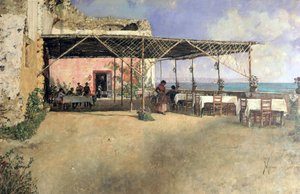 Uma Taverna em Posillipo, c.1886